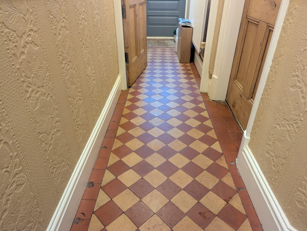 BEFORE Victorian Tile Floor Narborough (4)